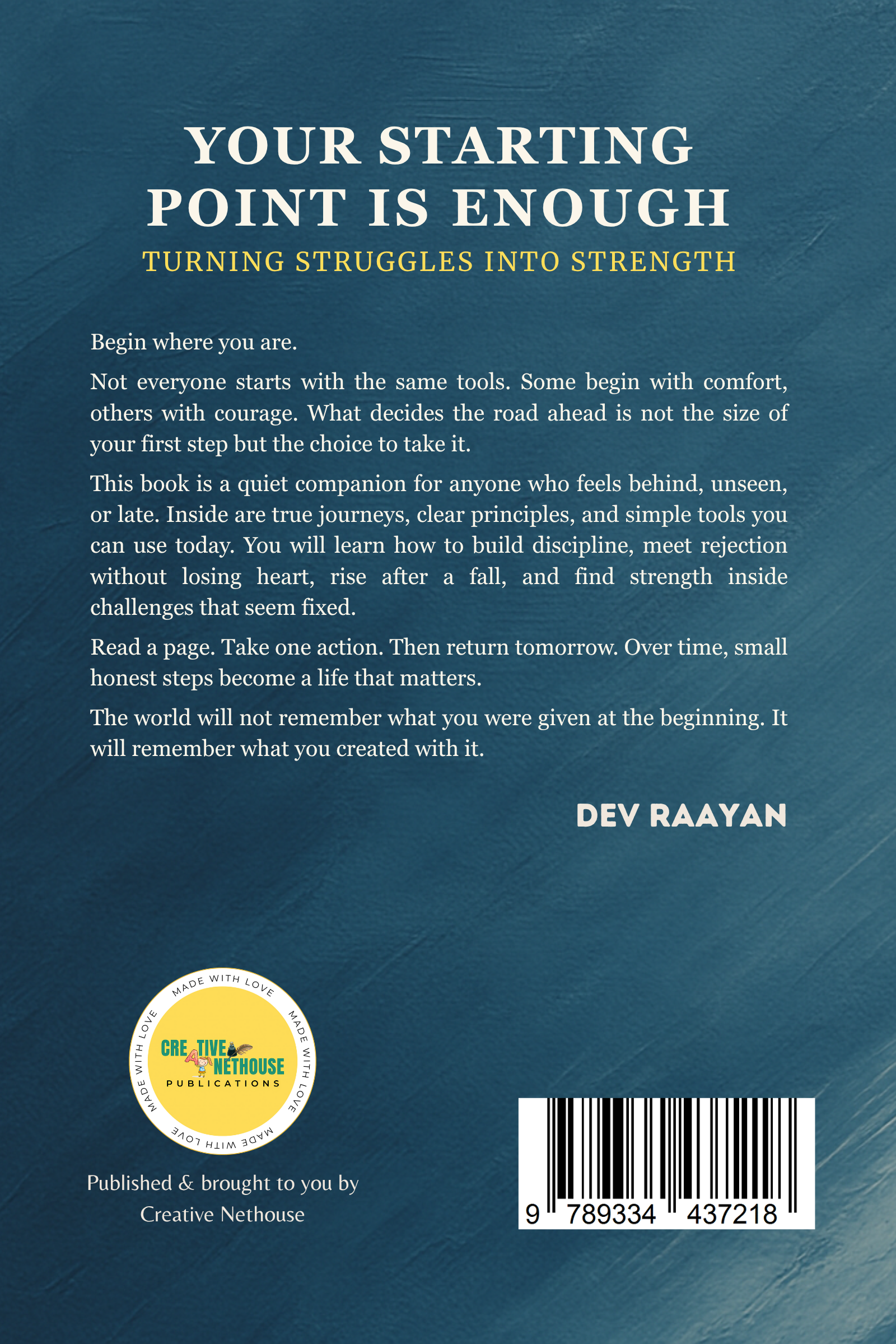 Your Starting Point Is Enough book preview image 2